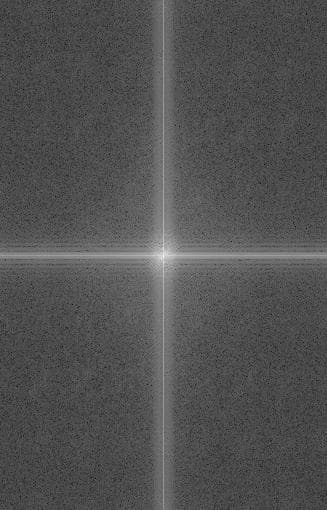 Me low frequency, log Fourier transform