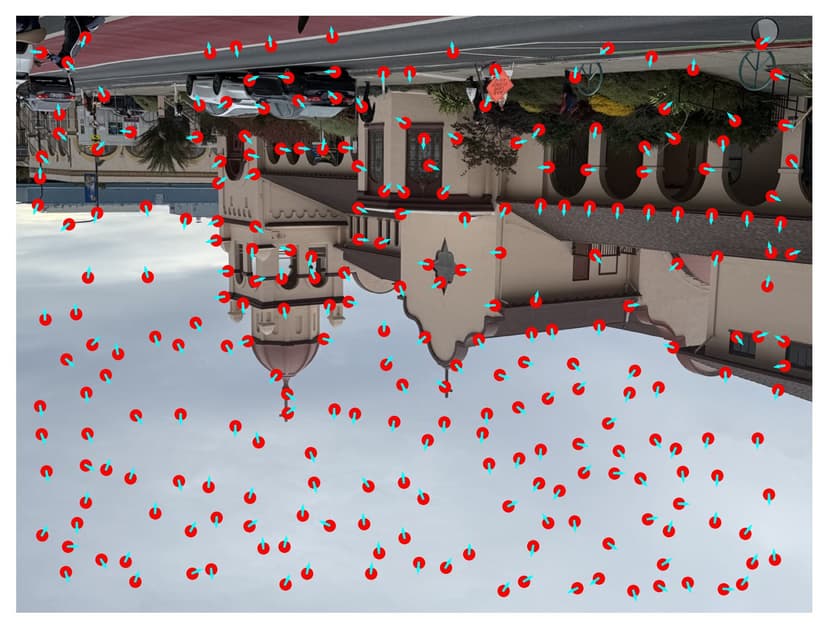 Campus, Harris corners with orientation