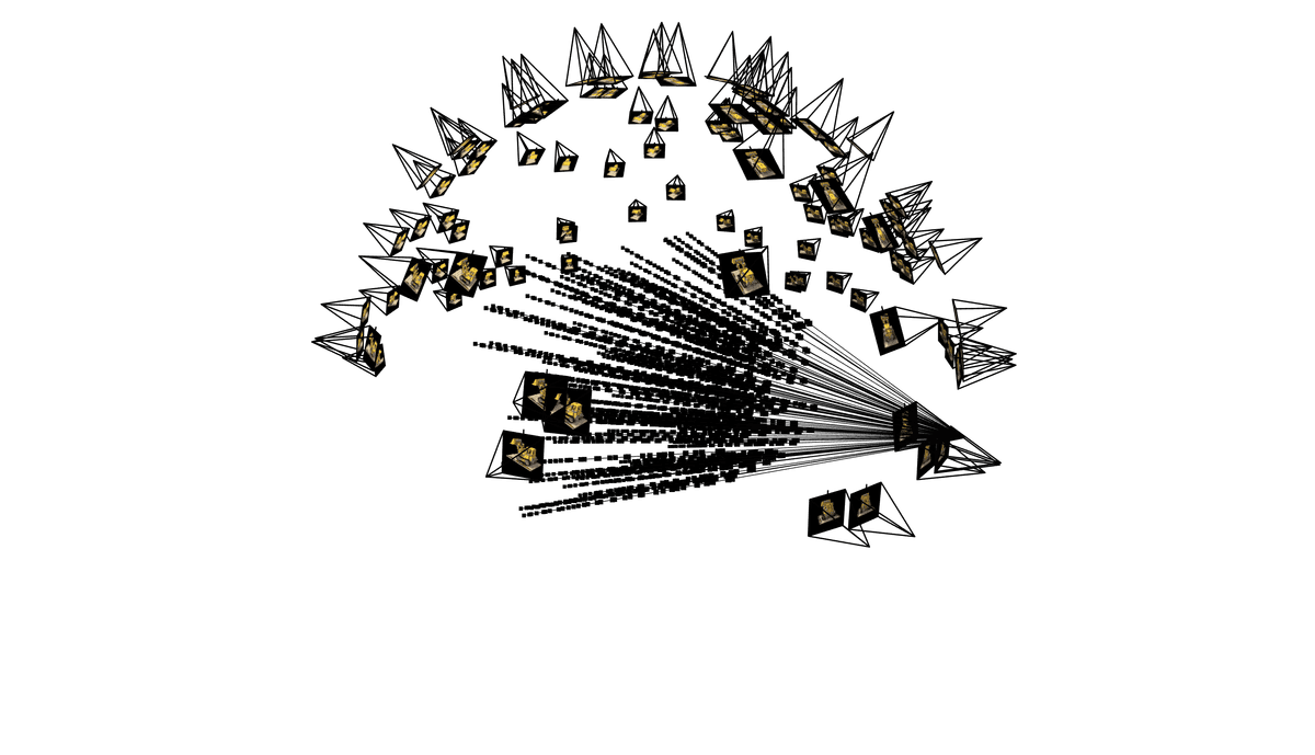 Single camera ray sampling